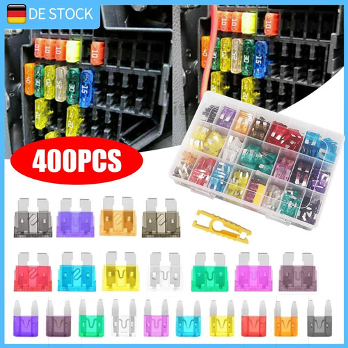 400stk kfz sicherungen set - im,