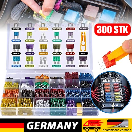 300 stück kfz sicherungen - stück,