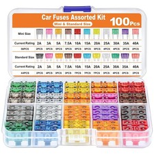 100 Kfz Sicherung Set Mini &