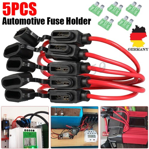 Kfz sicherungshalter - 5x,