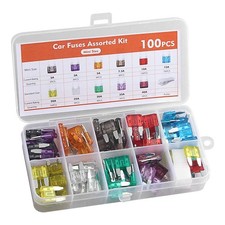 100 Stück Auto KFZ Sicherung